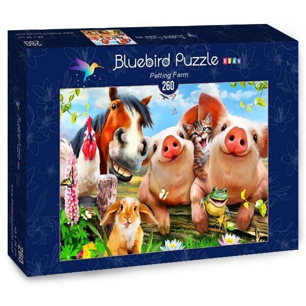 Puzzle Bluebird - Petting Farm, 260 piese (70370)