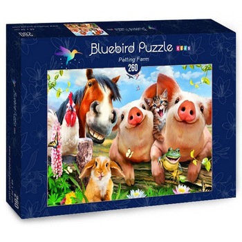 Puzzle Bluebird - Petting Farm, 260 piese (70370) Puzzle Bluebird - Petting Farm, 260 piese (70370)