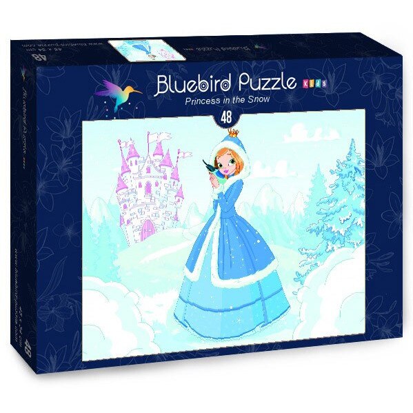 Puzzle Bluebird - Princess in the Snow, 48 piese (70358)