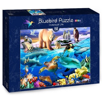 Puzzle Bluebird - Oceans of Life, 150 piese (70401) Puzzle Bluebird - Oceans of Life, 150 piese (70401)