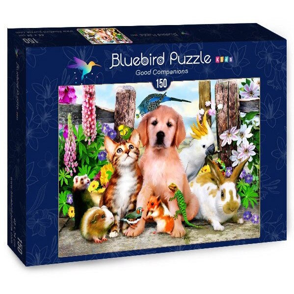 Puzzle Bluebird - Good Companions, 150 piese (70373)