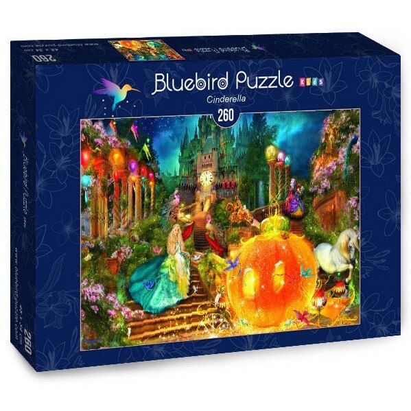 Puzzle Bluebird - Cinderella, 260 piese (70387)