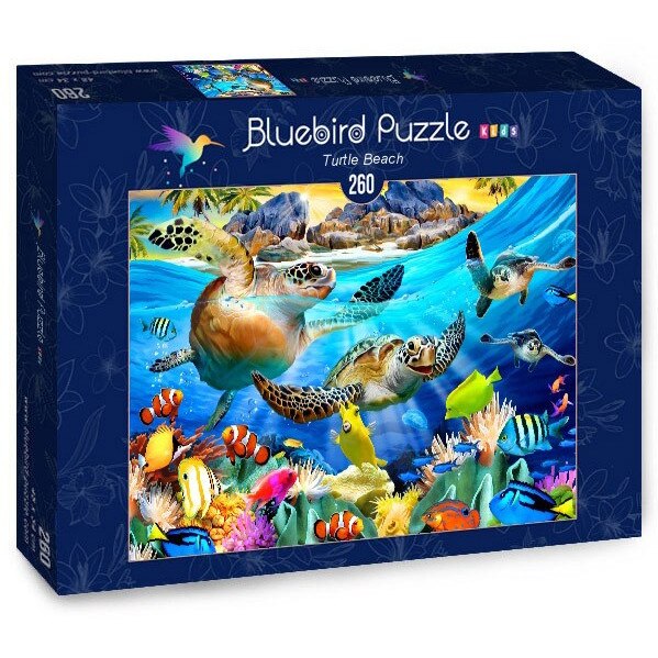 Puzzle Bluebird - Turtle Beach, 260 piese (70372)