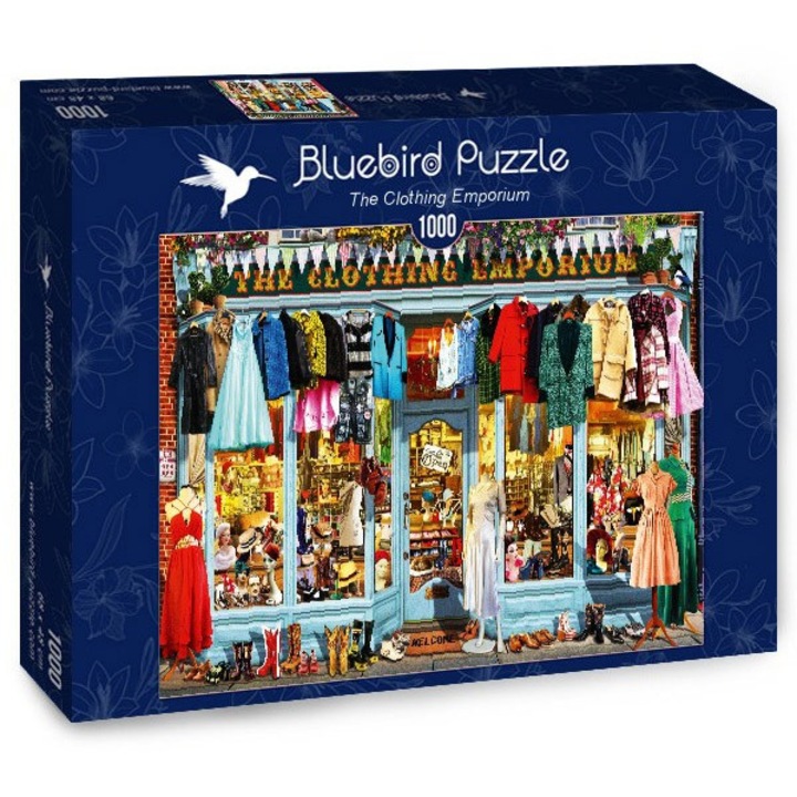 Пъзел Bluebird - The Clothing Emporium, 1000 части (70338-P)