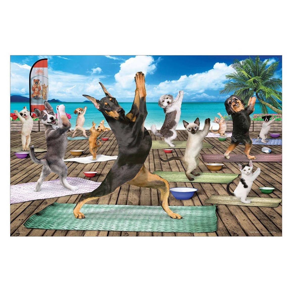 Puzzle Eurographics - Yoga Spa, 500 piese XXL (6500-5454)