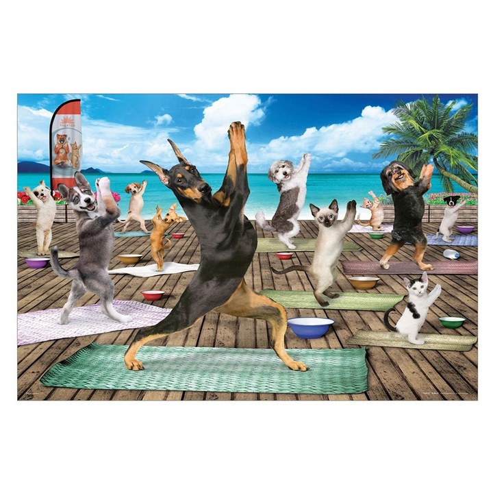 Пъзел Eurographics - Yoga Spa, 500 части XXL (6500-5454)