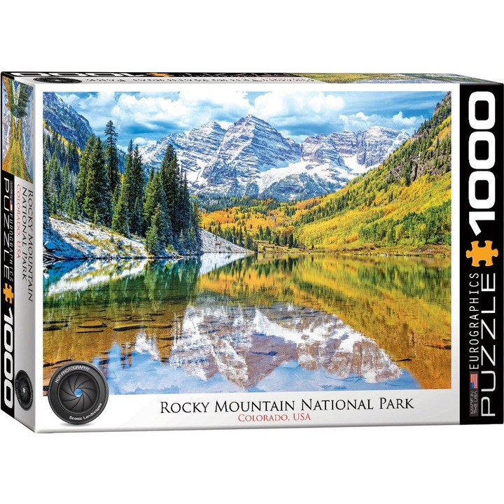 Пъзел Eurographics, Rocky Mountain National Park, 1000 части, 6000-5472