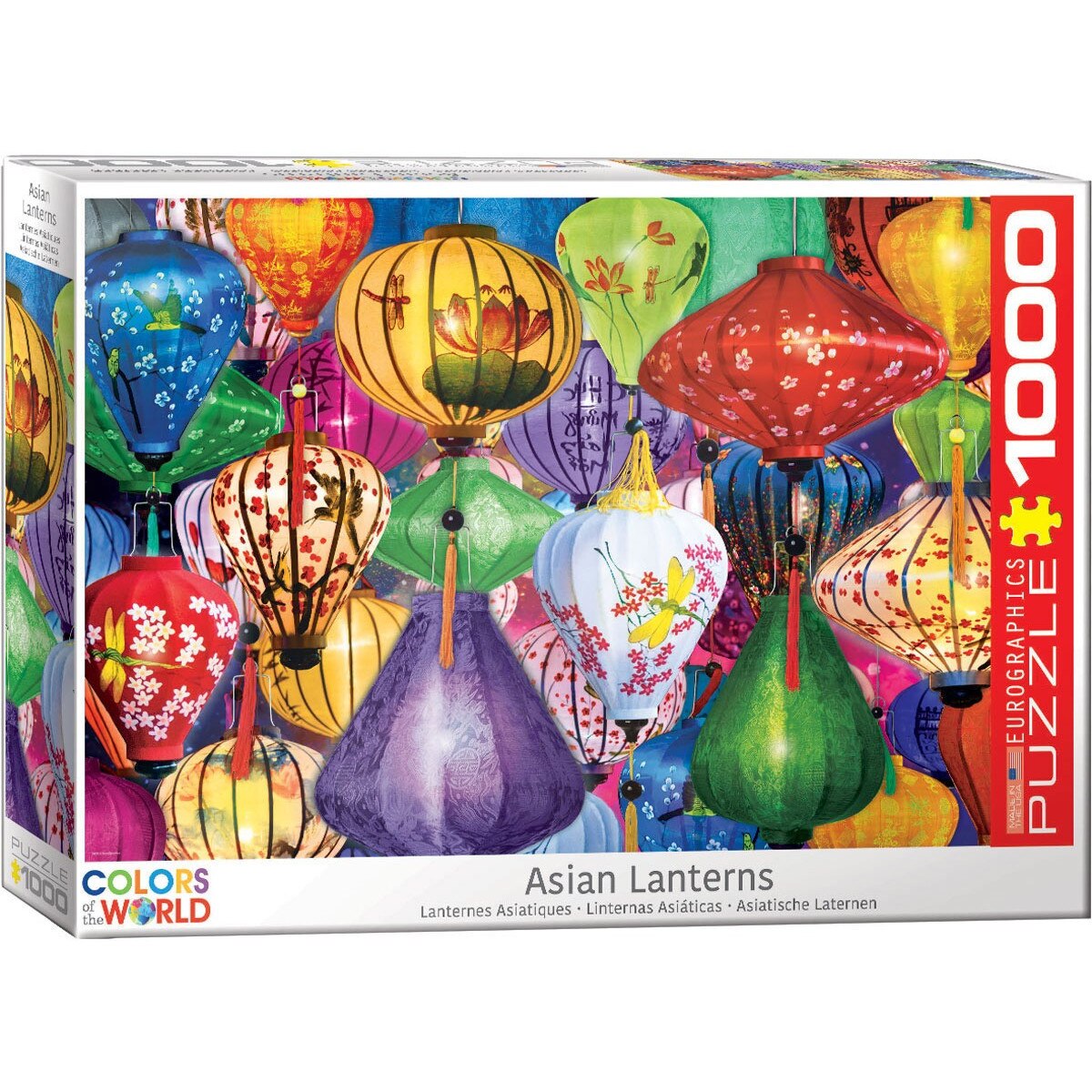 Puzzle Eurographics - Asian Lanterns, 1.000 piese (6000-5469)