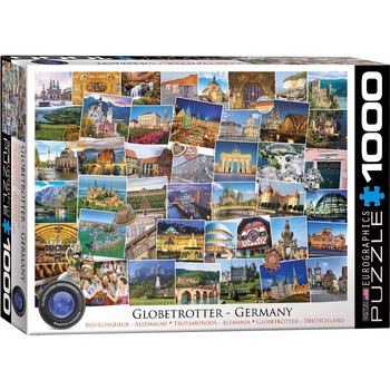 Puzzle Eurographics - Globetrotter Germany, 1.000 piese (6000-5465) Puzzle Eurographics - Globetrotter Germany, 1.000 piese (6000-5465)