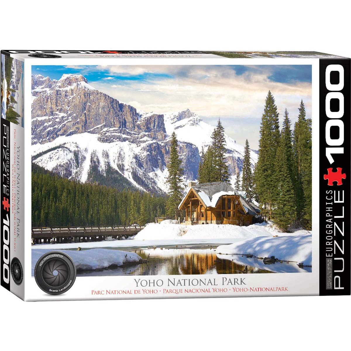 Puzzle Eurographics - Yoho National Park British Columbia, 1.000 piese (6000-5428)