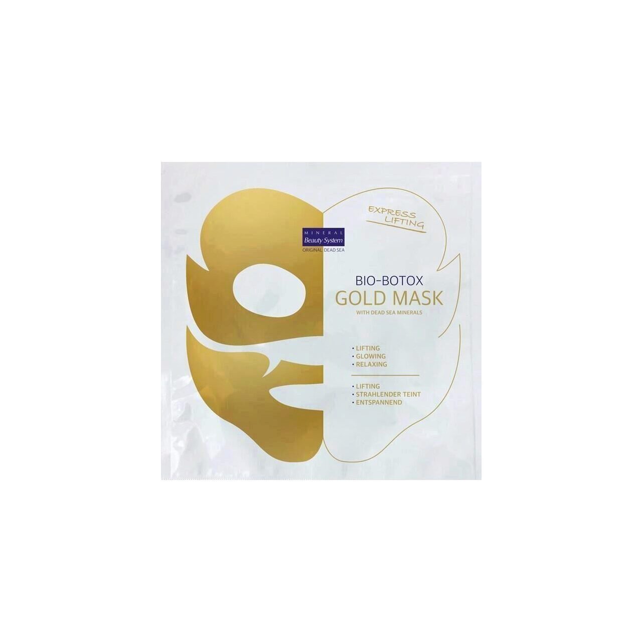 Masca faciala cu Botox organic si mineralele din Marea Moarta, Mineral Beauty System, 30ml