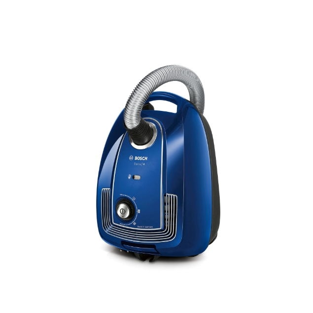 Aspirator cu sac Bosch BGLS48X320, 700 W, Filtru HEPA, Albastru