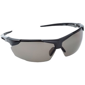 Ochelari cu lentile fumurii, brate negre, pernute moi in jurul nasului, usori Ochelari cu lentile fumurii, brate negre, pernute moi in jurul nasului, usori