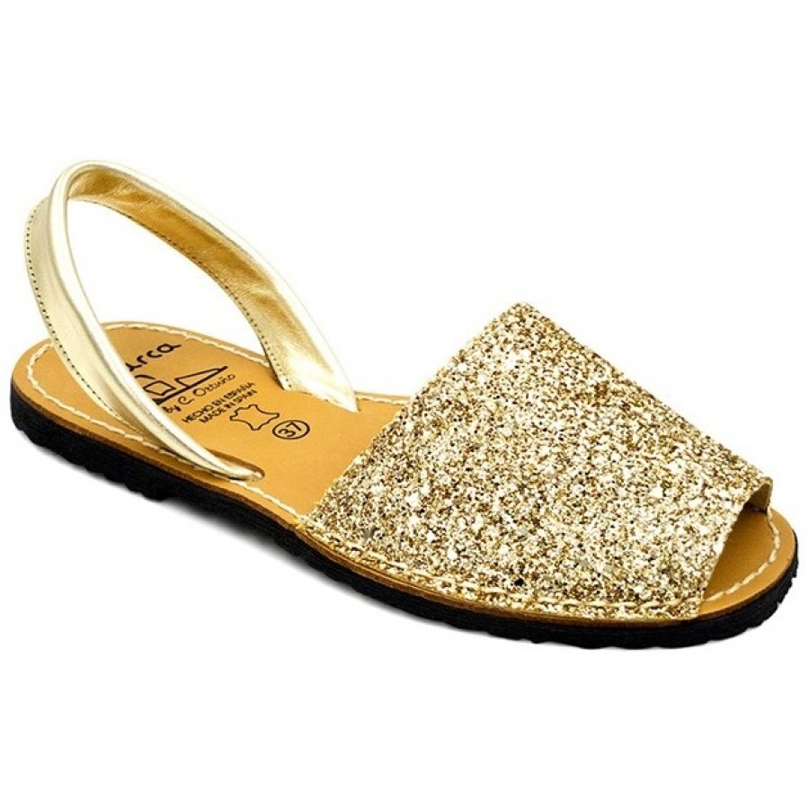 AvarcaMenorquinasAurGlitter, Auriu, 40