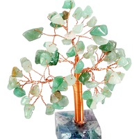 copacei feng shui cu aventurin 68 cristale ale norocului si a sanselor bune copacel decorativ mare cu soclu din pietre semipretioase verde 13 cm imagen 0_0_0
