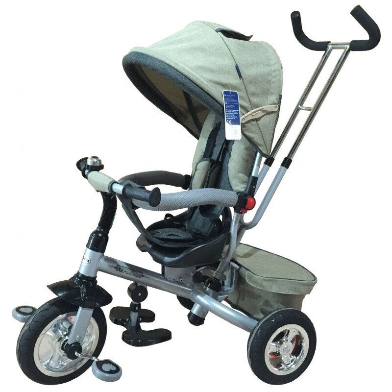 Tricicleta Baby Mix cu sezut reversibil Typhoon Beige