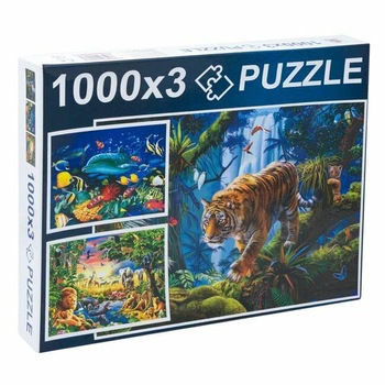 Puzzle Felis Multicolor 3000 piese Puzzle Felis Multicolor 3000 piese