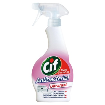Solutie multisuprafete Antibacterial Ultrafast 450 ml Solutie multisuprafete Antibacterial Ultrafast 450 ml