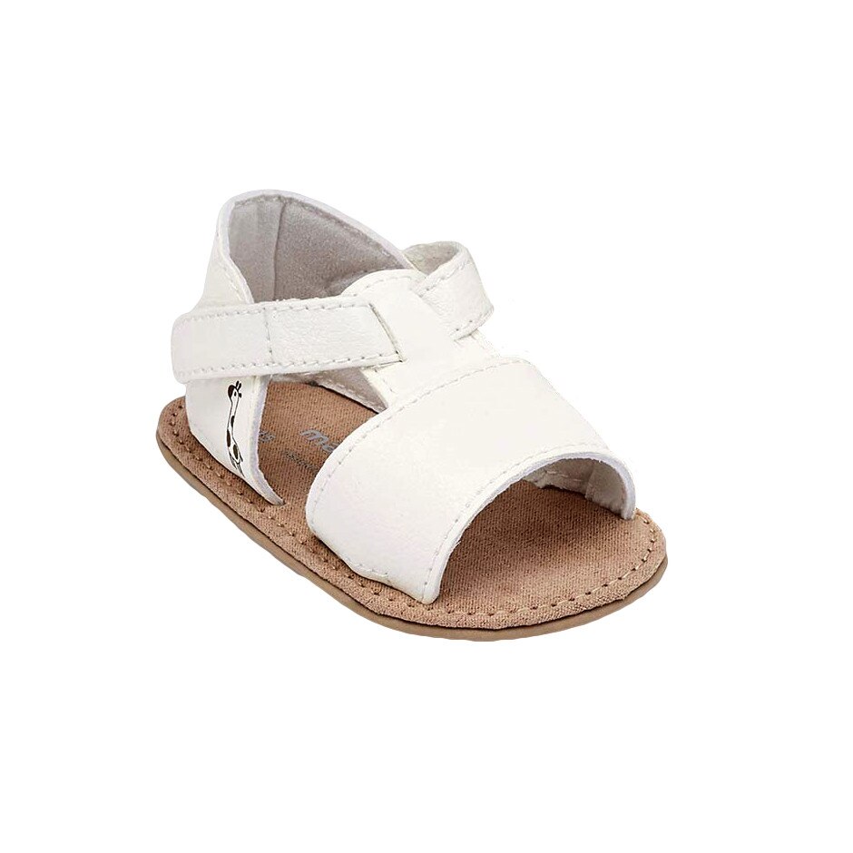 Sandale, Mayoral, cu banda velcro, alb, marimea 15