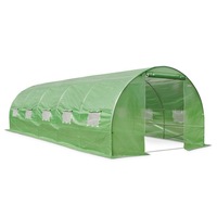 sera pentru gradina 3x8 m verde structura solida otel zincat ferestre cu plase de tantari inchidere cu fermoare ego imagen 11_0_
0