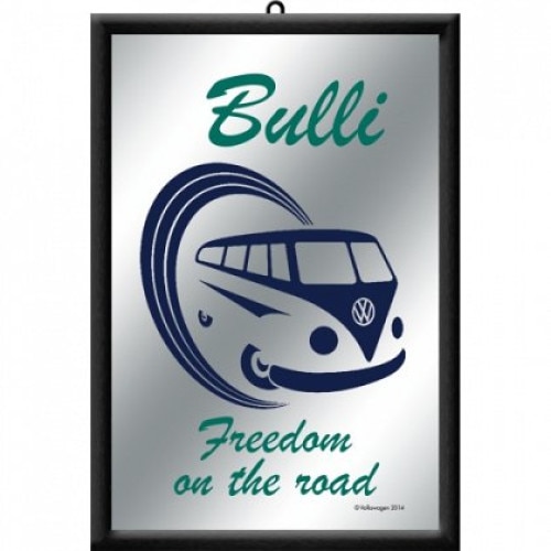 Tablou oglinda decor - Freedom on the road 20x30 cm