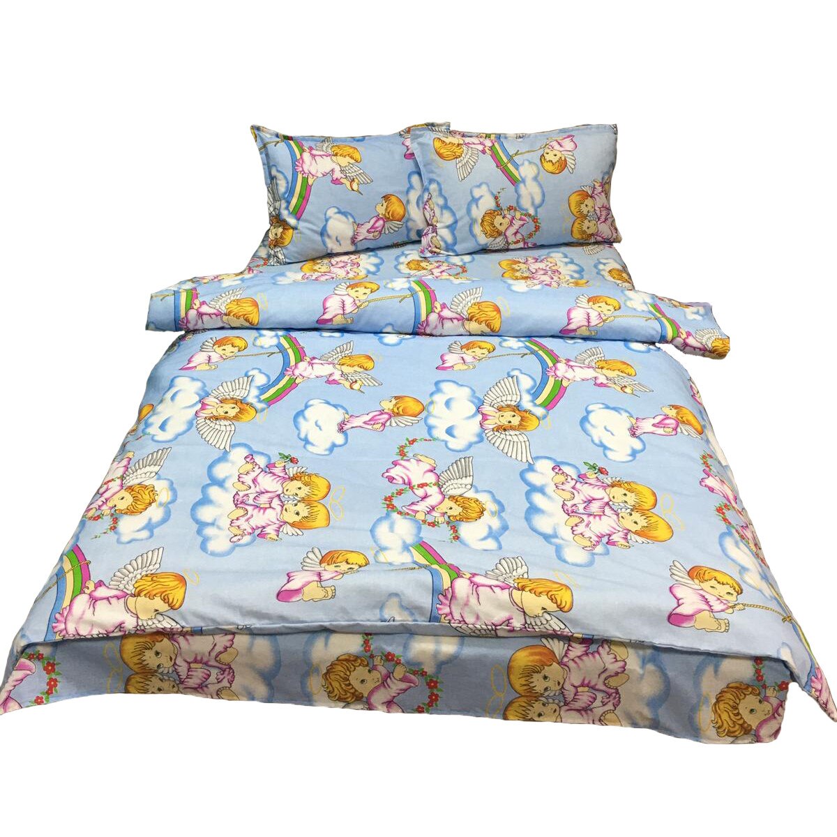 Lenjerie single patru piese din bumbac 100% by Liz Line - CS464