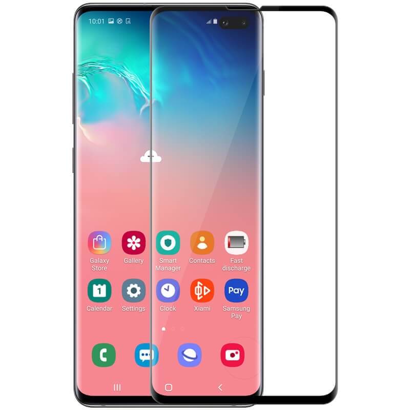 Folie Samsung S10 Plus, Sticla Securizata, Ultra - Subtire, Nillkin 3D CP+MAX