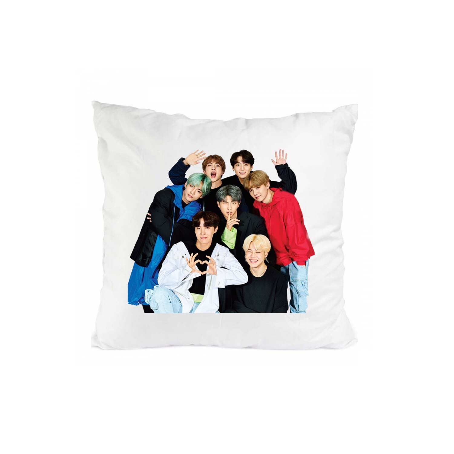 Perna trupa bts, Poliester, Alb