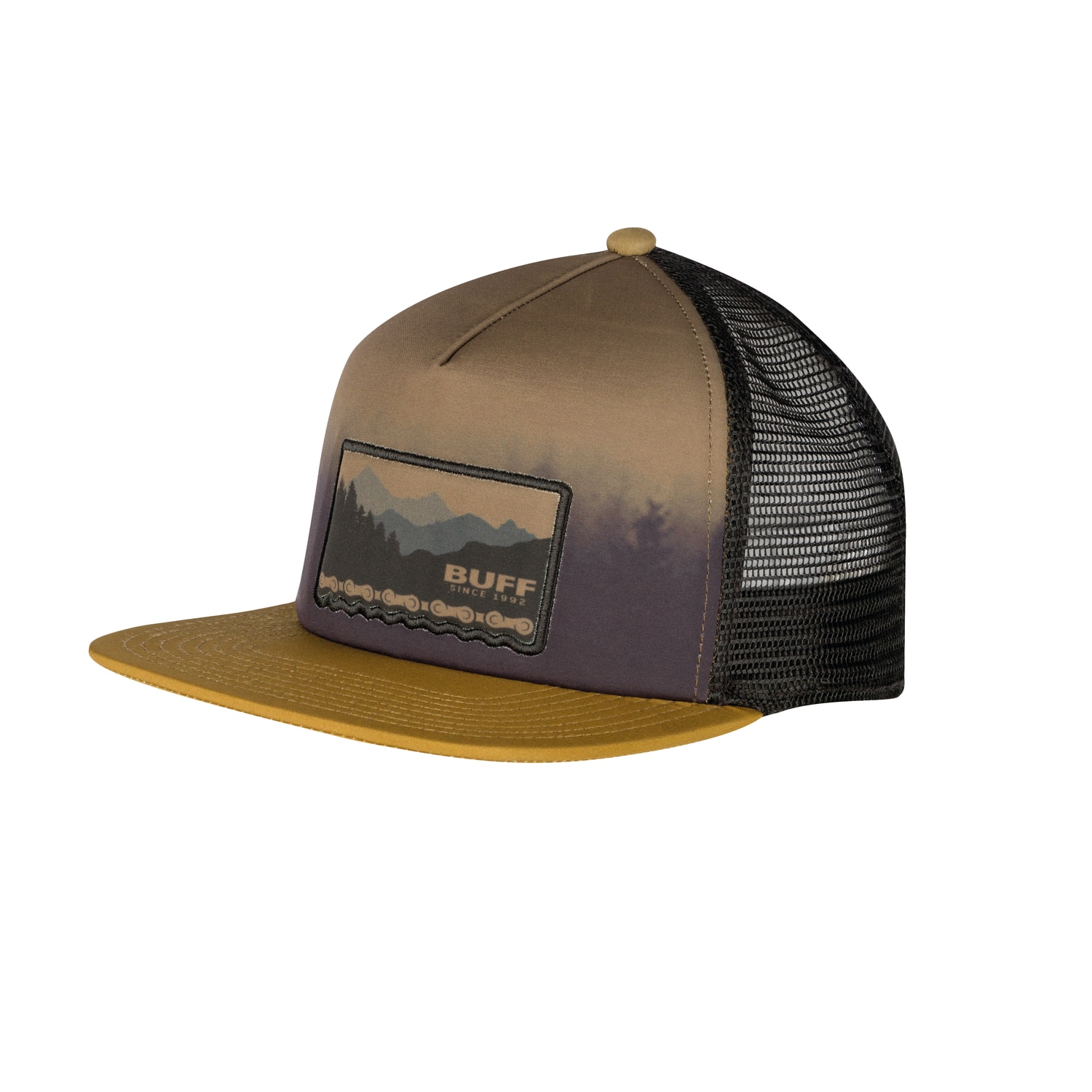 Sapca BUFF cu plasa trucker anwar brown