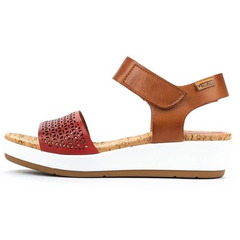 Sandale dama, din piele naturala, Pikolinos, W1G-1733C1-37-O-21, corai, Corai Sandale dama, din piele naturala, Pikolinos, W1G-1733C1-37-O-21, corai, Corai