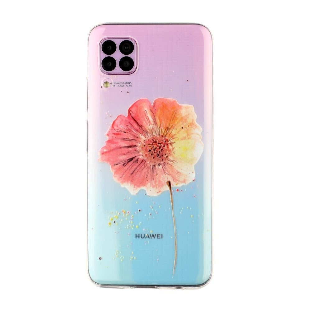 Husa Huawei P40 Lite TPU Beautiful Flower