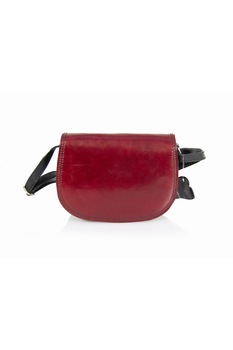 Geanta din piele, Trieste, Emilio Masi, 66C009, Rosu, 27x15x8cm Geanta din piele, Trieste, Emilio Masi, 66C009, Rosu, 27x15x8cm