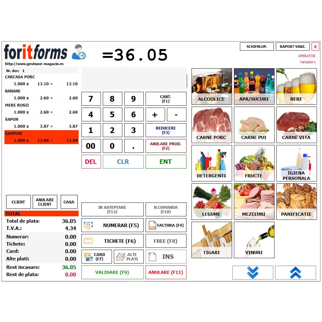 Program Vanzari Magazine Forit Forms Magazin Light Licenta Definitiva Pentru 1 Pc 1 Punct De Lucru Emag Ro