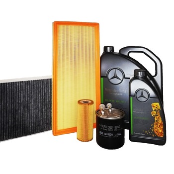 Pachet Revizie Filtre si Ulei Mercedes-Benz Original A160 CDI, B180 CDI Pachet Revizie Filtre si Ulei Mercedes-Benz Original A160 CDI, B180 CDI
