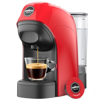 Espressor Lavazza Tiny, A Modo Mio, Rosu Espressor Lavazza Tiny, A Modo Mio, Rosu