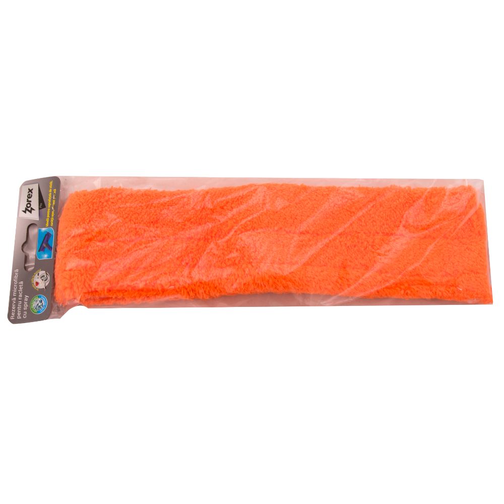 Rezerva pentru Racleta Spray, 28x7 cm, Microfibra, Culoare Portocalie