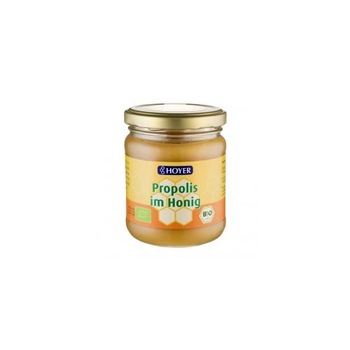 Miere Bio cu Propolis Hoyer 250gr Miere Bio cu Propolis Hoyer 250gr