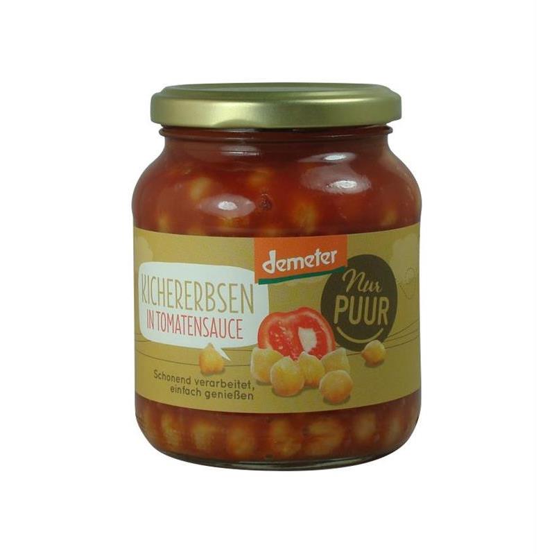 Naut Bio in Sos de Rosii Nur Puur 350gr