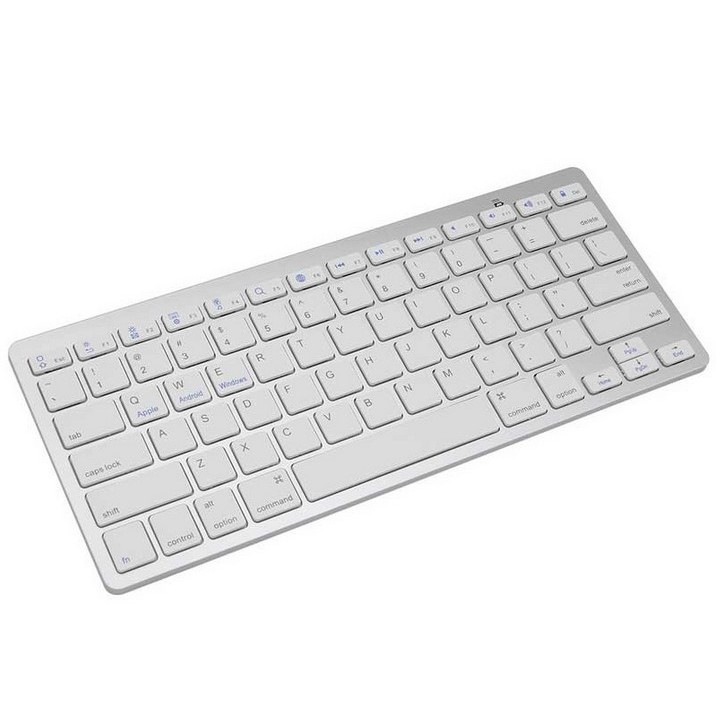 Tastatura, bluetooth, alba, ZUTECH ELEMP GROUP