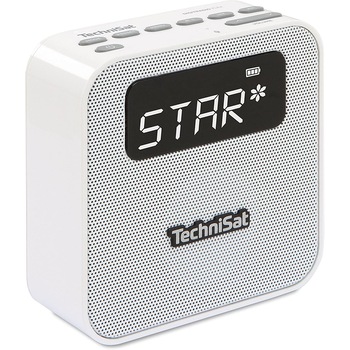 Radio cu ceas TechniSat Digitradio Flex, 1.5W, DAB+, Bluetooth, USB, alb Radio cu ceas TechniSat Digitradio Flex, 1.5W, DAB+, Bluetooth, USB, alb