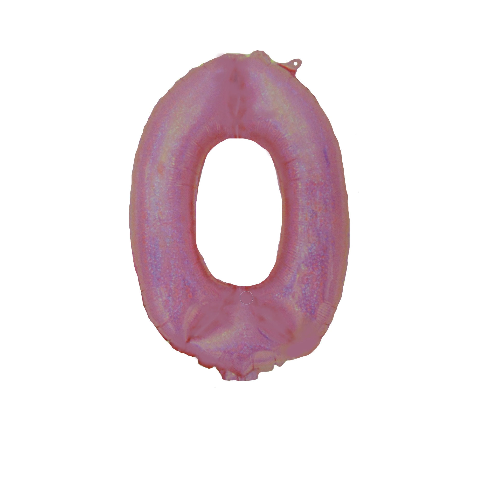 Balon folie cifra 0, roz,100cm