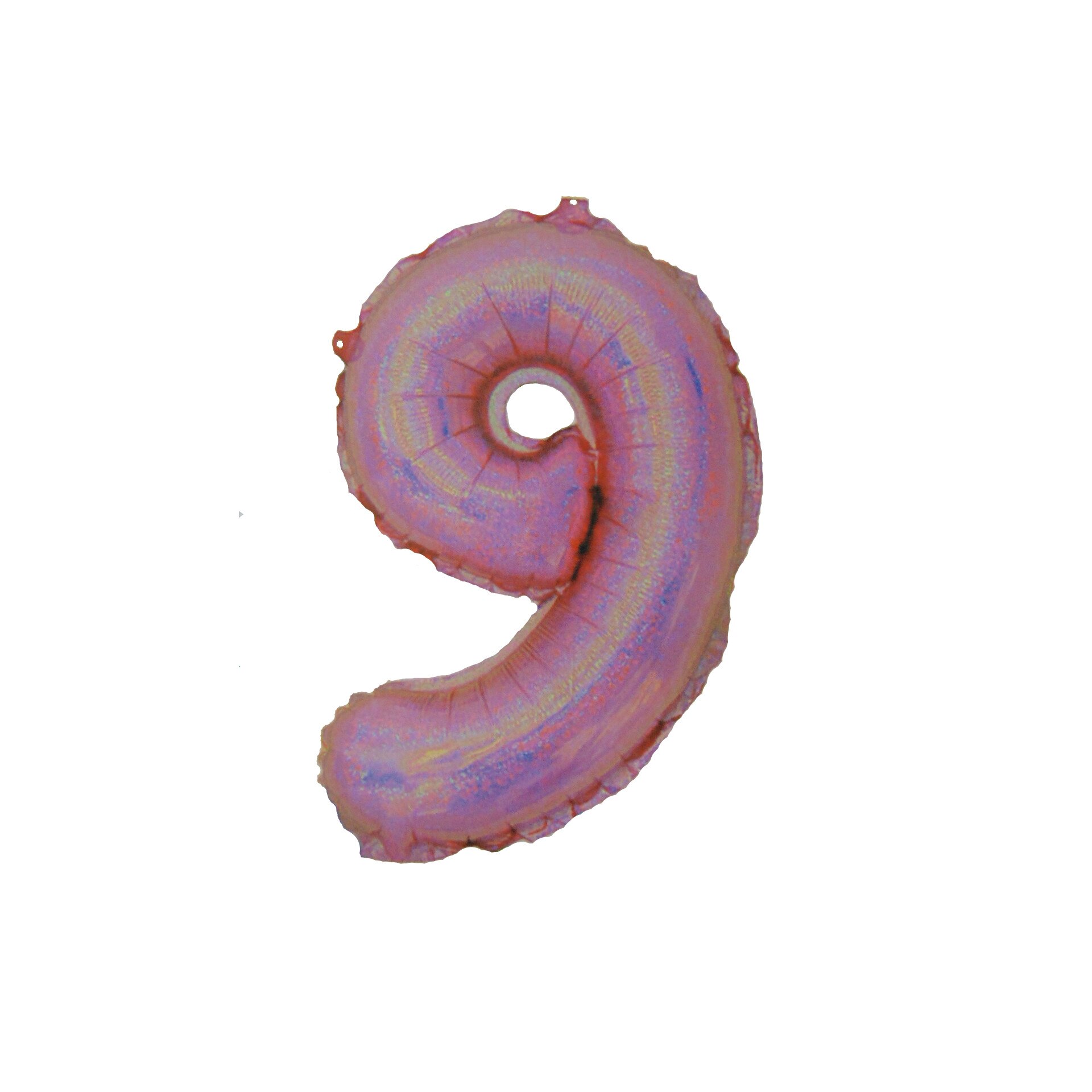 Balon folie cifra 9, roz,100cm