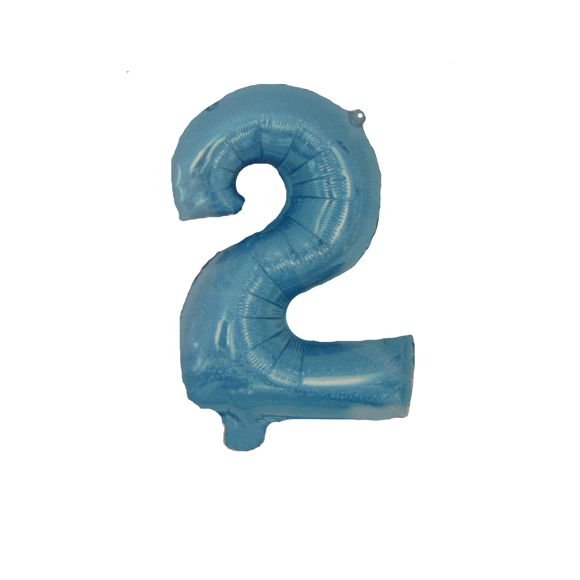 Balon folie cifra 2, albastru
