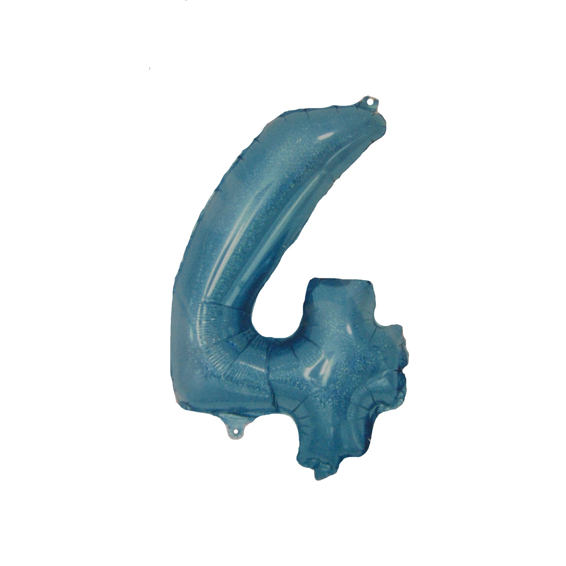 Balon folie cifra 4, albastru