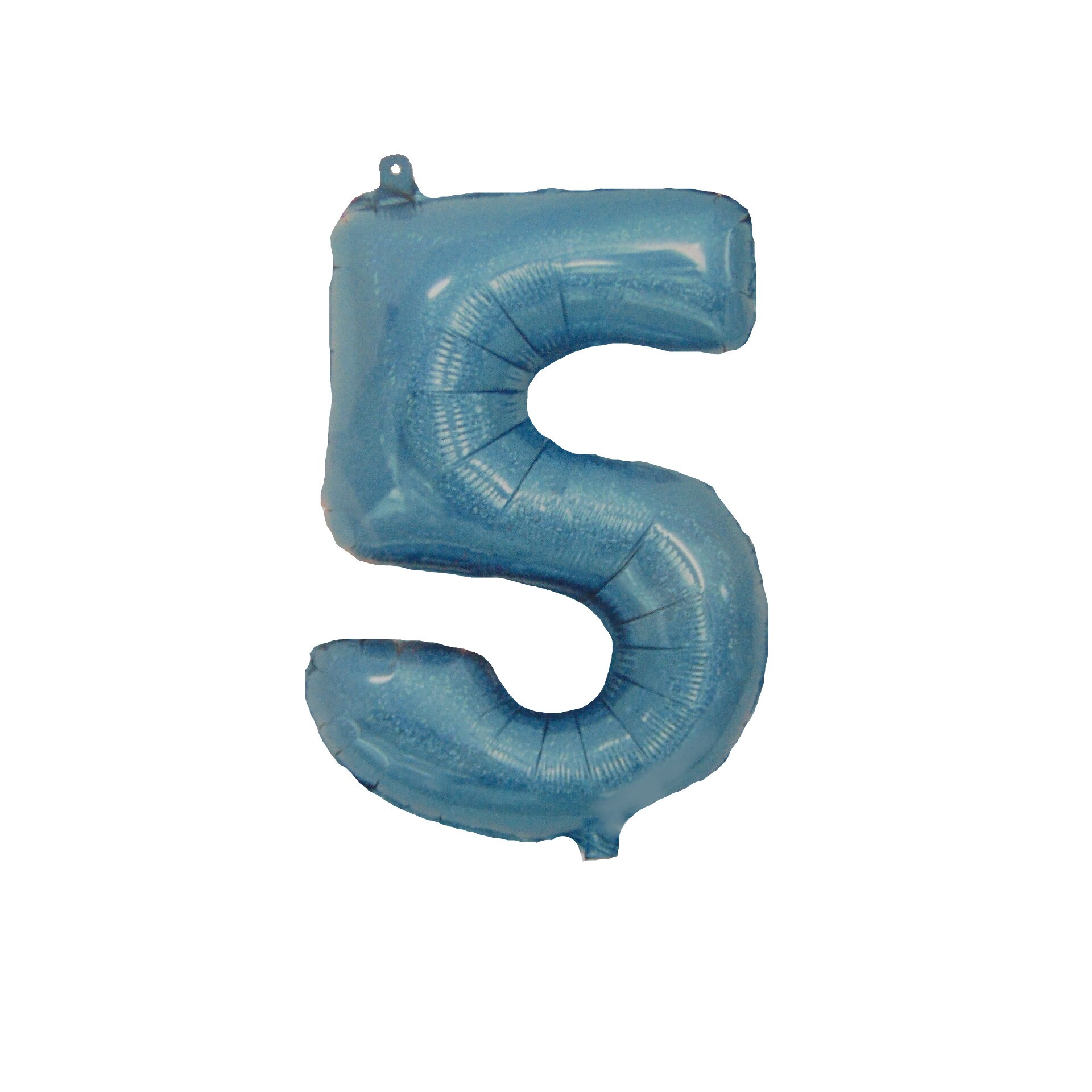Balon folie cifra 5, albastru