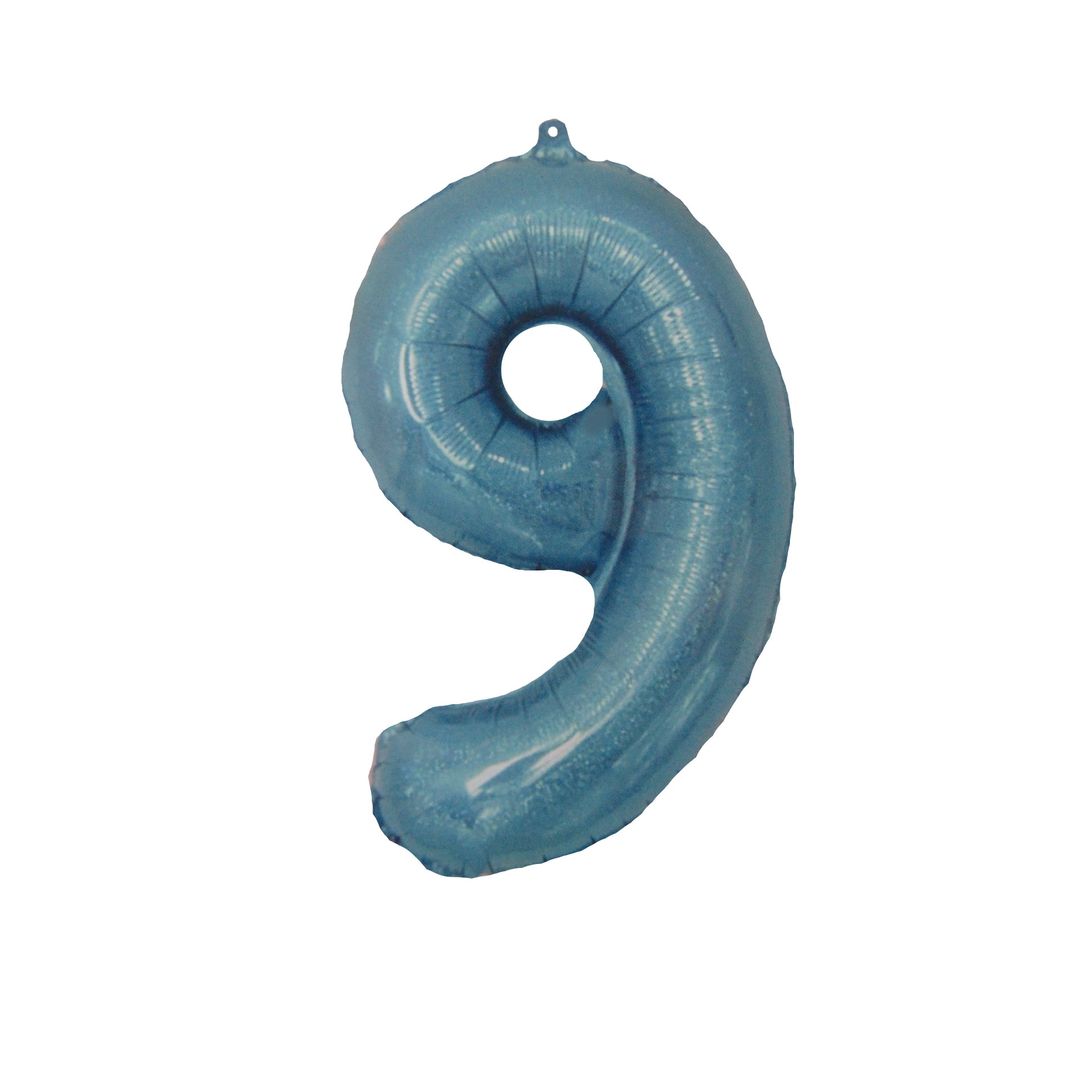 Balon folie cifra 9, albastru
