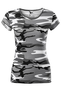 Tricou pentru dama Pure, gri, Camouflage Gri, M Tricou pentru dama Pure, gri, Camouflage Gri, M