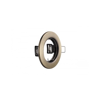 Spot rotund otel antichizat, incastrat, diametru 80mm, fix, GTV Spot rotund otel antichizat, incastrat, diametru 80mm, fix, GTV