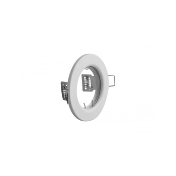 Spot rotund alb, incastrat, diametru 80mm, fix, GTV Spot rotund alb, incastrat, diametru 80mm, fix, GTV