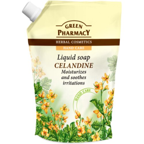 Rezerva sapun lichid cu rostopasca Green Pharmacy 465 ml